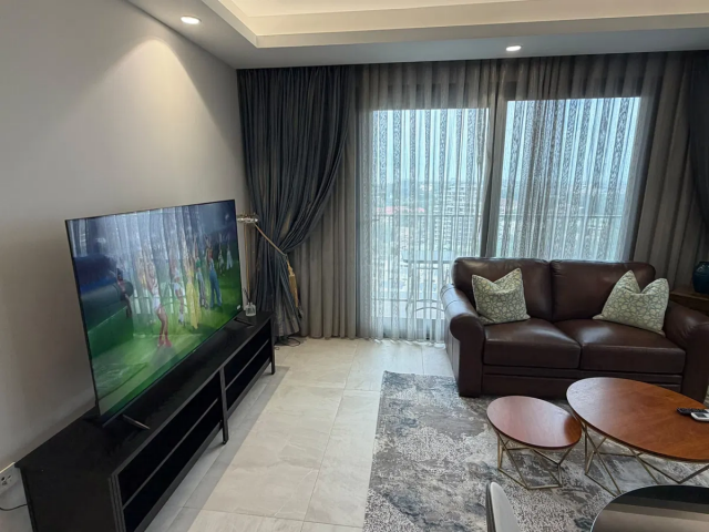 Luxury Furnished 1-Bedroom Apartment with Gym, Elevator & 24/7 Power Supply