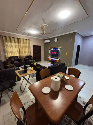 Fully Furnished 2-Bedroom Serviced Apartment for Short Let in Ashaley Botwe, Accra