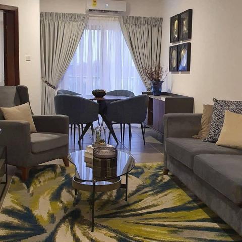 Luxurious 1 bedroom furnished apartment