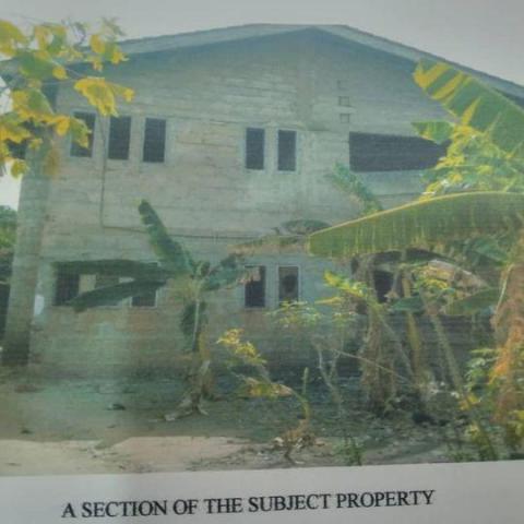 9-bedroom uncompleted house located at Spintex a prime area in Accra